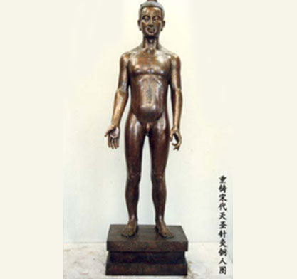 仿宋天圣針灸銅人 (真銅全銅、高170CM)