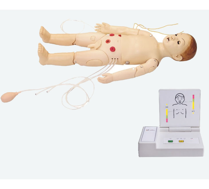 高級兒童綜合急救訓(xùn)練模擬人(一歲)